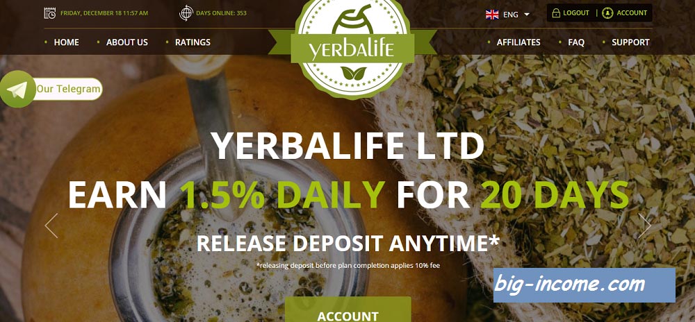کسب درآمد از YERBALIFE