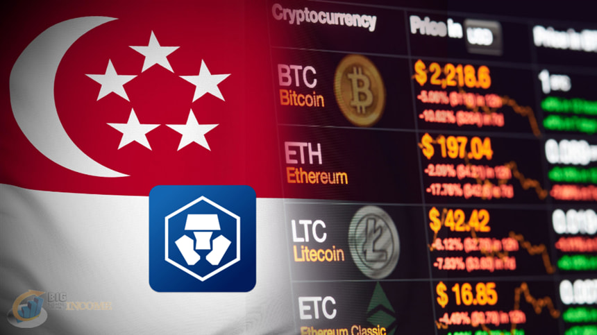 کسب مجوز تنظیم کننده مالی سنگاپور توسط Crypto.com