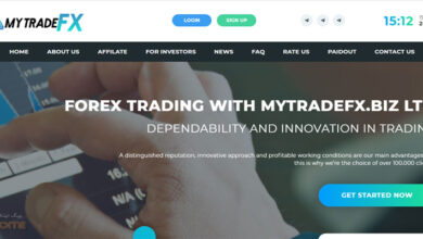 سایت سرمایه گذاری Mytradefx