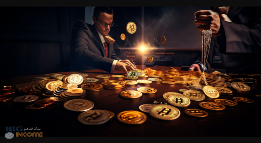 انباشت بیت کوین با