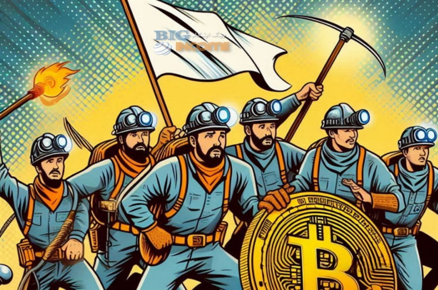 ماینرهای بیت کوین به سمت نا امیدی پیش میروند