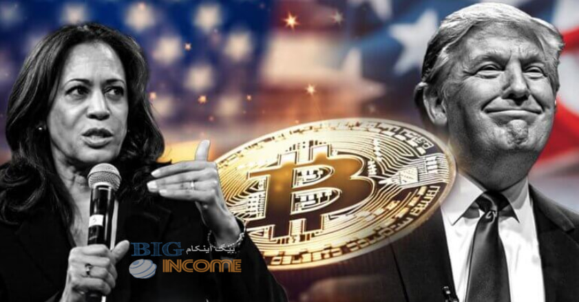 کاهش قیمت بیت کوین با نا امیدی گاوها از مناظره هریس و ترامپ