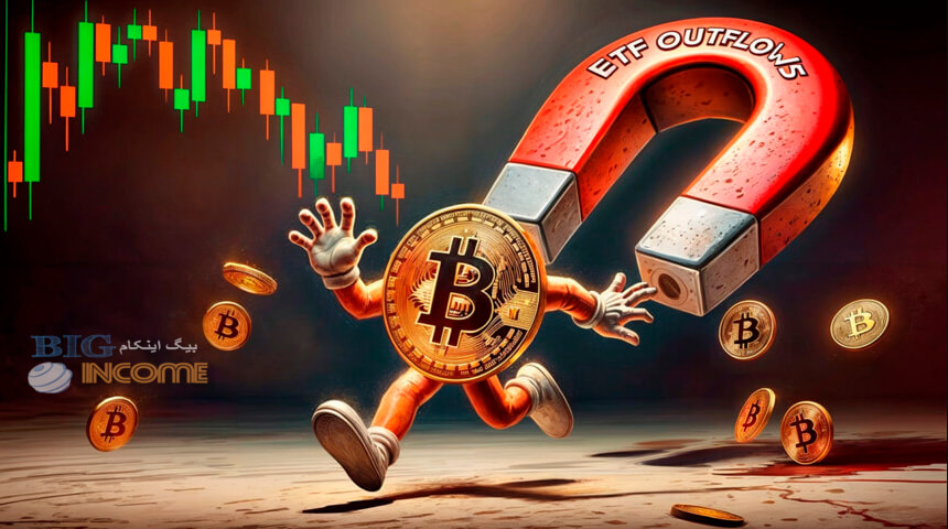 درگیریهای خاورمیانه باعث خروج سرمایه از بیت کوین میشود