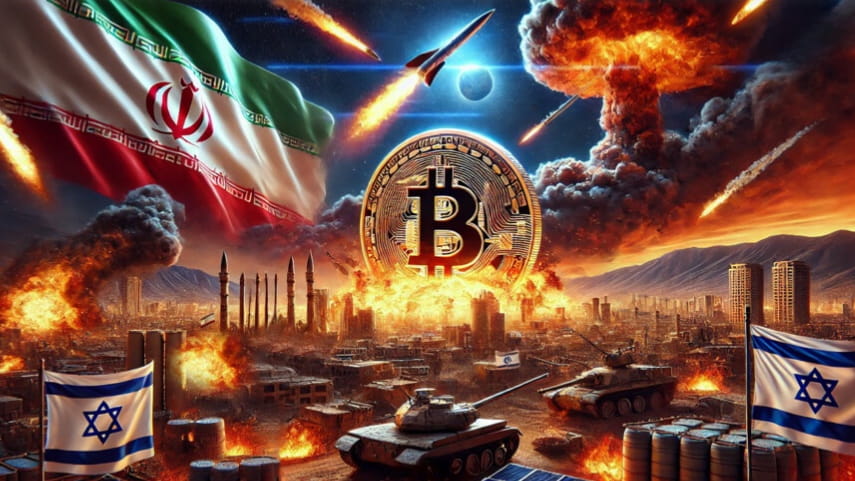 تنش های بیشتر اسرائیل و ایران باعث سقوط بیت کوین میشود