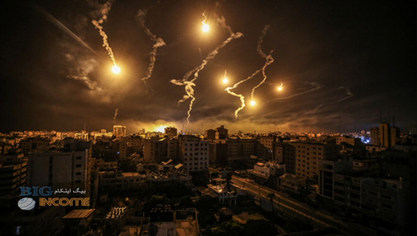 کاهش بیت کوین و افزایش قیمت طلا با حمله ایران به اسرائیل