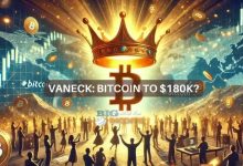 پیشبینی جسورانه ونک برای 180 هزار دلاری شدن بیت کوین
